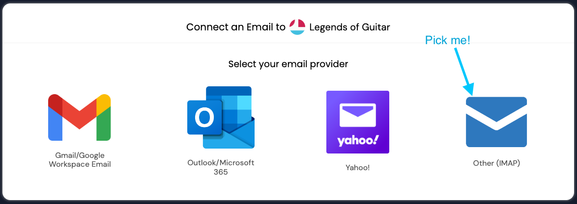 Select IMAP
